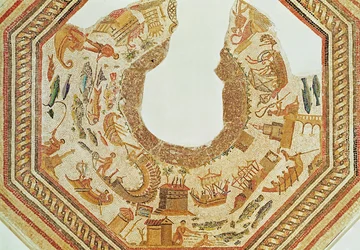 Fisch, aus Vega Baja (Mosaik)